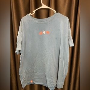 Dutch Bros Blue and Orange Short Sleeve T-shirt size 2X